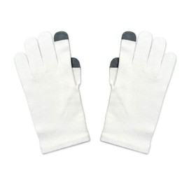 Edenswear Zinc-Infused Gloves Touch Screen Gloves for Women and Men with Eczema - Wet Wrap Therapy (Large)