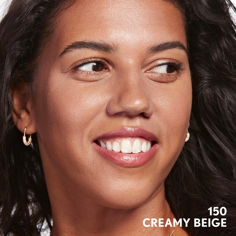 COVERGIRL Clean Invisible Foundation Makeup, Dewy & Glowy Natural Finish,