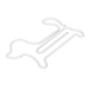 100pcs Dog Shaped Paper Clips Slip Resistance Exquisite Cute Paper