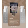 Proteína Whey Moca Kardagar De 1kg Rinde 33 Porciones 28gr