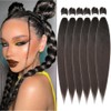 Easy Braid Pre stretched Braiding Hair Extensions 20 Inch 6Packs