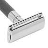 Double Edge Safety Razor Long Handle Manual Zinc Alloy Safety