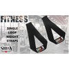 Shihan POWER SPORTS Single Loop,Weight Lifting Straps Weight Gym Straps