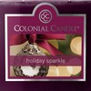 Colonial Candle Holiday Sparkle Scented Jar Candle, 2 Wick, 3.5
