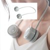 Portable Neck Fan Bladeless Fan 1600mAh Battery Operated Wearable Personal