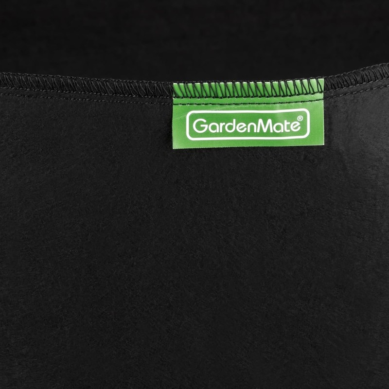 GardenMate Blackline 5 x 11 L Plant Bags Made of