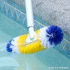 Blue Torrent Pool Brush, 360 Degree Bristles 12 Inches