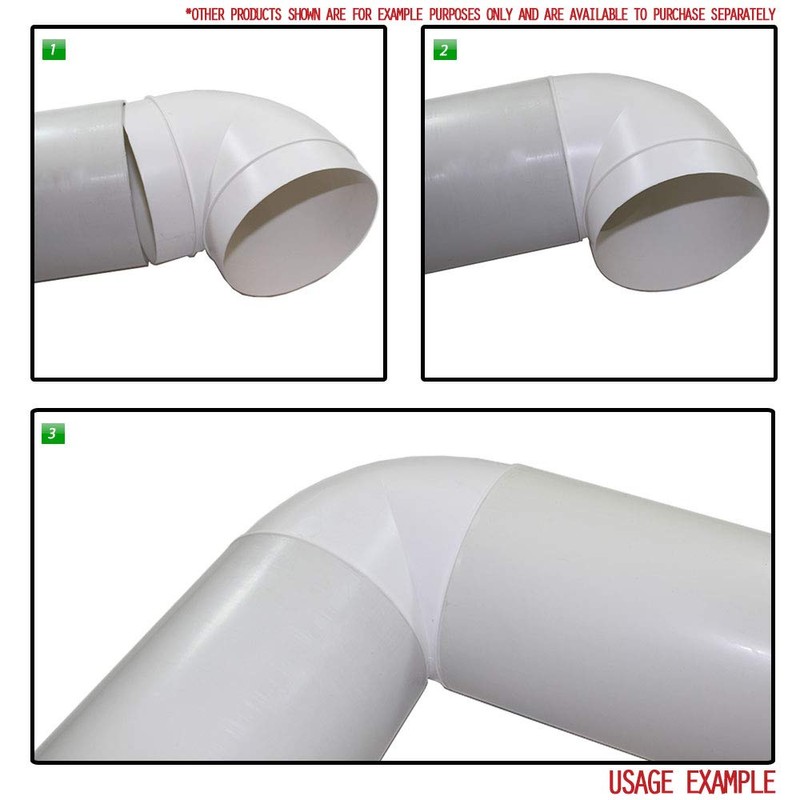 Kair Plastic Ducting Pipe 150mm - 6 inch / 350mm