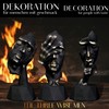 Perfekto24 Sculptures Decorative Modern - Sculptures in Black - Thinker