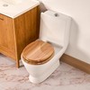 Toilet Seat, Oak Wood, Solid Wood, High Gloss Finish, PIKLiDS