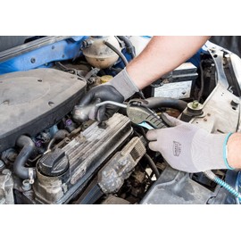 Hazet Spiral Hose 9040-7 (Length 7.62 m, Inner Diameter 6.35 mm, Working Pressure 10 Bar, Polyurethane)