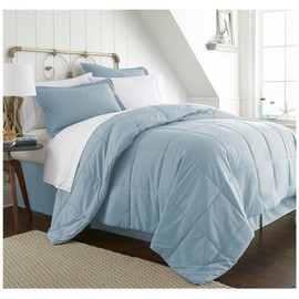 ienjoy Home Bed in a Bag, King, Aqua