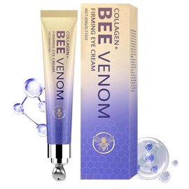 Kollagen+Bienengift Augencreme Roll, Bienengift Augencreme, Anti-Aging Augenpflege gegen falten, augenringe