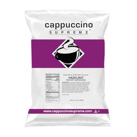 Cappuccino Supreme 2 lb bag Hazelnut Instant Cappuccino Mix