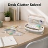 Telescopic Canvas Pencil Case for School & Office - Expandable