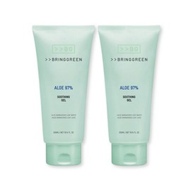 Bring Green Aloe 97 Aloe Vera Leaf Soothing Gel 300ml 2 pack special / 브링그린 알로에 97 알로에베라잎 수딩젤 300ml 2개입 기획
