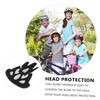 Kisangel 69 Pcs Helmet Sponge Pads Anti-Collision Kit Helmet Padding