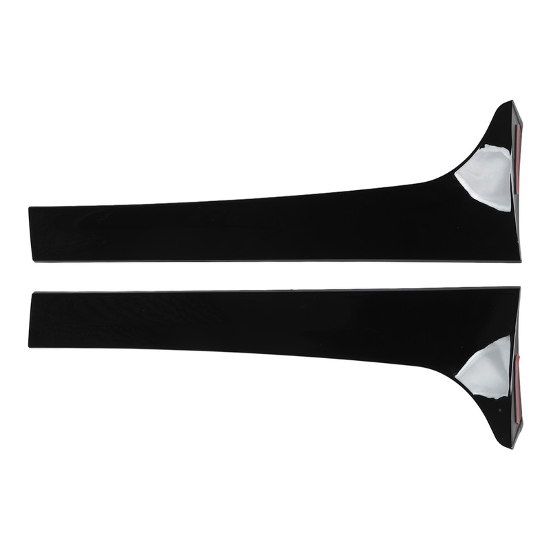 2PCs Rear Window Side Spoiler Automobile Rear Windowshield Spoiler Replacement