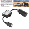 US to EU Trailer Light Converter, 4 Way Flat Connector