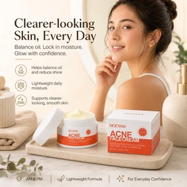 Herbal Face Cream for Blemish-Prone Skin – Oil-Control Moisturizer for Smoother Daily Skincare