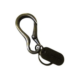 Universal Overalls Key Chain (Brand Logo/Simple), Brand (Easy to Put on and Remove, Durable, Unisex), Genuine UV188MP (Gold), gold, Free size