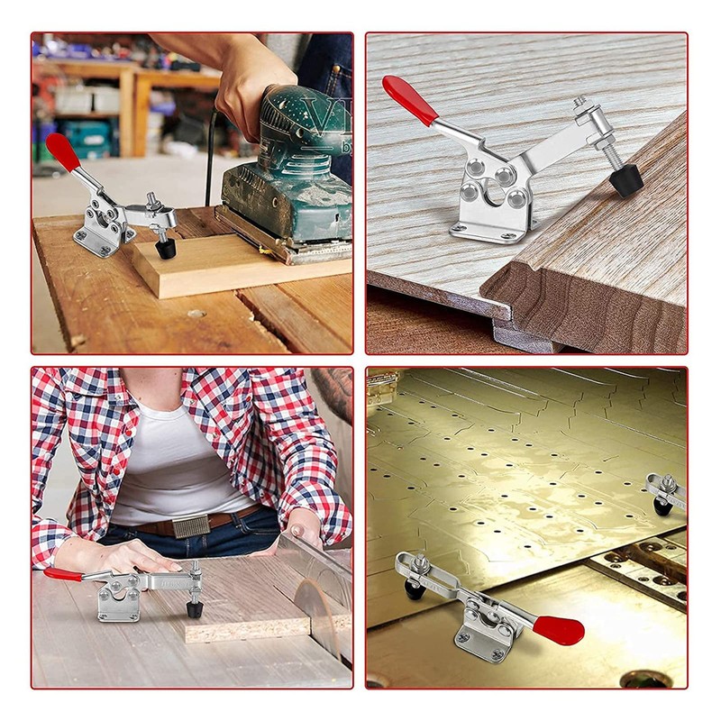 Accessbuy Toggle Clamp 201B 220Lbs Holding Capacity Heavy Duty Medium