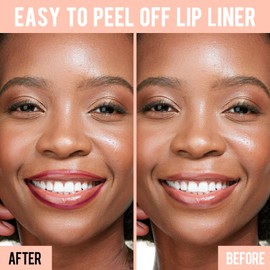 iMethod Lip Stain - Lip Liner Stain, Peel Off Lip Stain, Natural Long Lasting Lip Stain Peel Off, Waterproof, Transfer-Proof, Highly Pigmented, Stay On All Day, Instant Lip Color, Mauve