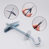 Marcopol (Pack of 2 pcs) Wing Spring Toggle Hooks M6,
