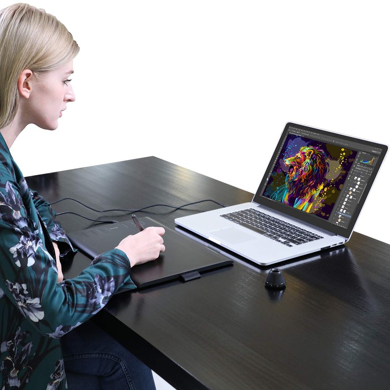 HUION Inspiroy H1060P Graphics Drawing Tablet with 8192 Pressure Sensitivity