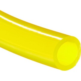 Tygon F-4040-A PVC Fuel And Lubricant Tubing, 1/4" ID, 3/8" OD, 1/16" Wall, 25' Length, Yellow
