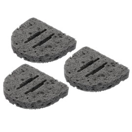 MECCANIXITY 3PCS Soldering Sponge 50 x 60mm 888 Soldering Iron Special Gray-Black Cleaning Pads Welding Tip Iron Replacement for Cleaning Soldering Iron