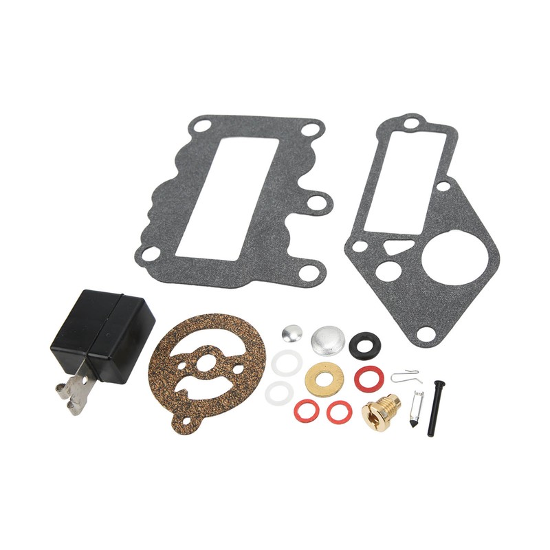 19Pcs/Set Carburetor Repair Rebuild Kit 382048 Replacement for Johnson Evinrude