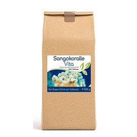 Cella Vita Sangovita – The Base Powder 4 Months Supply 500g | Drink (Sango Pur) Sango Coral Calcium, Magnesium & valuable minerals
