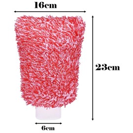 JNGTKL Car Wash Mitt, 2 Pcs Wash Mitt, Convenient And Easy To Clean Microfibre Wash Mitt, Car Cleaning Mite Suitable For Cleaning Household Windows Or Car Windows, Doors, Etc