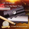 POFET 5 in 1 Billiard Cue Repair Tool Accessories Trimmer/Polisher/Shaper/Tapper