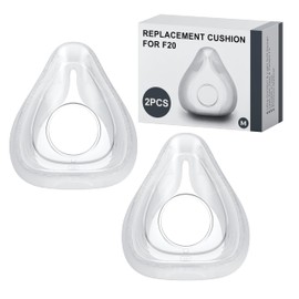 2 Pack F20 Replacement Cushion (M) Compatible with Airfit F20, Reliable Seal & Softer Fit - Compatible with Original Frame(M)