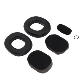 Aviation Pilot Headphones Ear Pads, Replacement Noise Reduction Protective Headset Earmuffs, for David Clark, for Avcomm, for Pilot USA, Soft Silicone and Foam