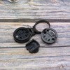 ECSiNG Adjustable Bicycle Stem Computer Mount Compatible with Garmin Edge