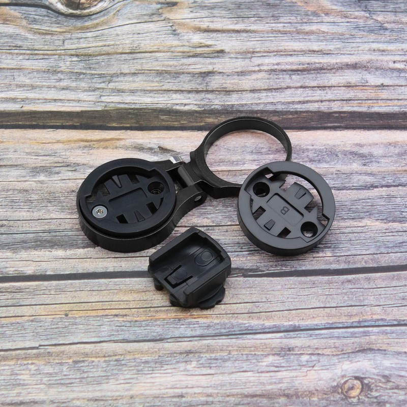 ECSiNG Adjustable Bicycle Stem Computer Mount Compatible with Garmin Edge