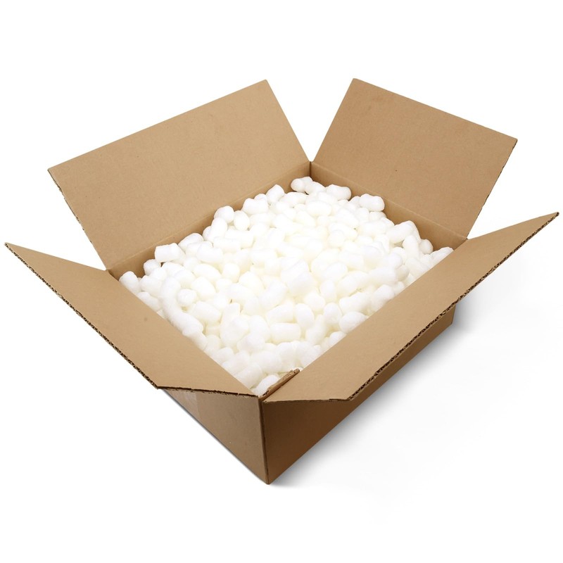 Aruva Kitchen Biodegradable Peanuts 0.5 cu ft naturaly antistatic compostable