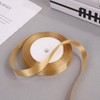 15mm X 22 Meters Gold Ribbon for Gift Wrapping,Single Sided