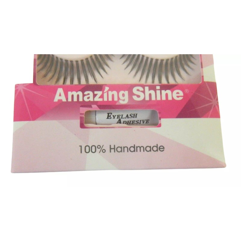 AMAZING SHINE HUMAN HAIR FALSE EYELASHES EYE LASHES - #99