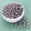Stainless Steel Double Loop Split Rings Small Key Ring Chain
