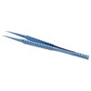 2 Pcs Fine Tipped Tweezers Straight Tip Bent Tip Titanium