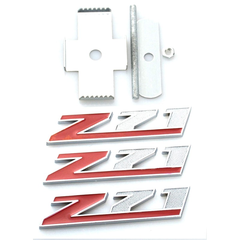 Aimoll 3pcs Grille Z71 Emblems Plus Decal Stickers Replacement for