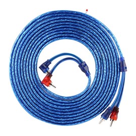 o Cable 5 m Car Blue Transparent o Connection Cable Ultra Flexible