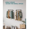 OROPY Industrial Pipe Clothes Rack 21.2” Set of 2, Heavy