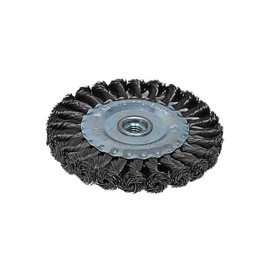 Twisted Wire Brush Disc for Angle Grinder 125 mm Versatile Cleaning Brush