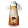 Ambesonne Hummingbirds Apron, Red Hammock and Hummingbird in a Peaceful