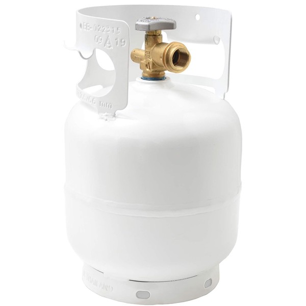 Tuareg 5 lb Refillable Steel Propane Tank Cylinder NIB Free